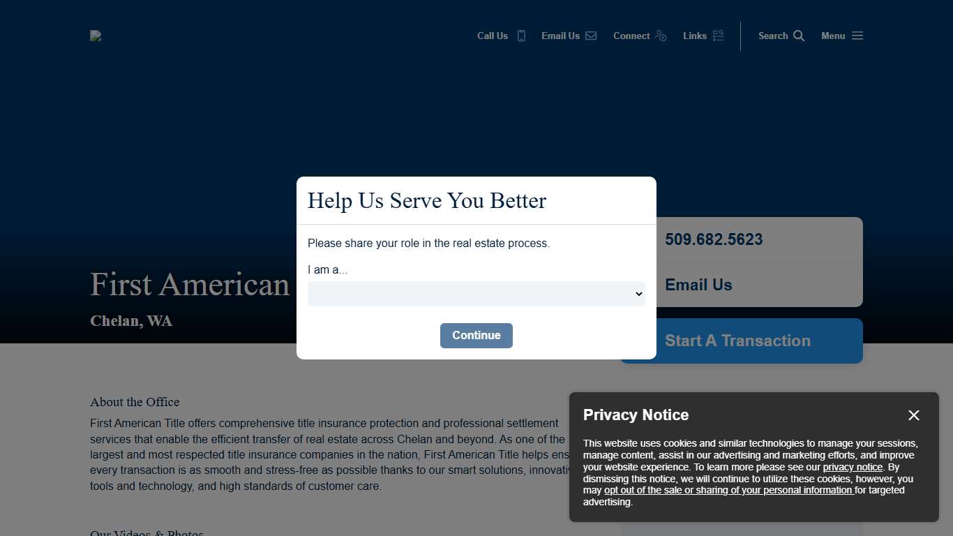 First American Title - Chelan – First American Title – First American Title