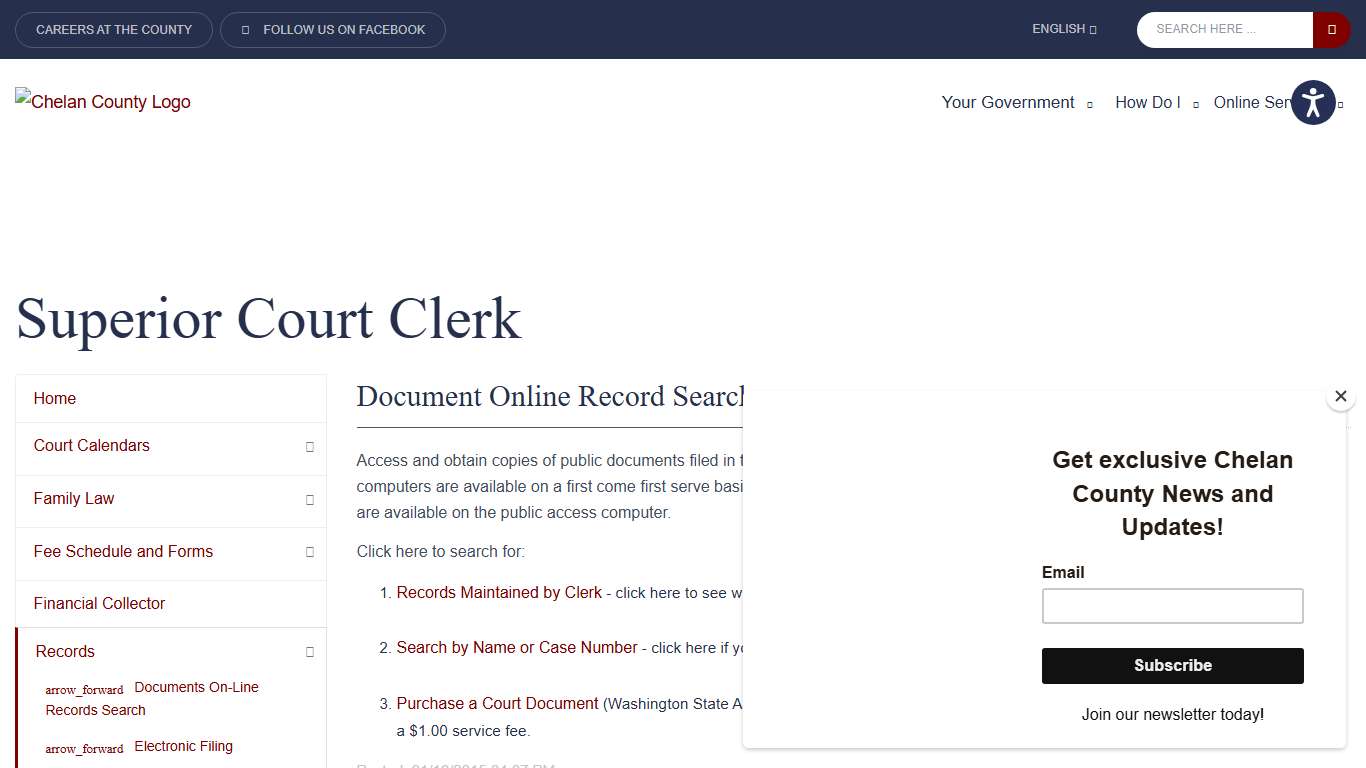 County of Chelan, Washington